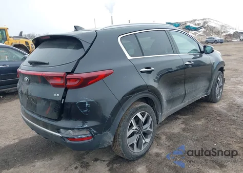 2020 Kia Sportage Ex from USA, damaged, VIN KNDPNCAC0L7716760